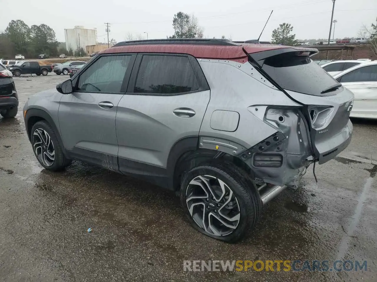 2 Photograph of a damaged car KL79MTSL4SB097096 CHEVROLET TRAILBLZR 2025