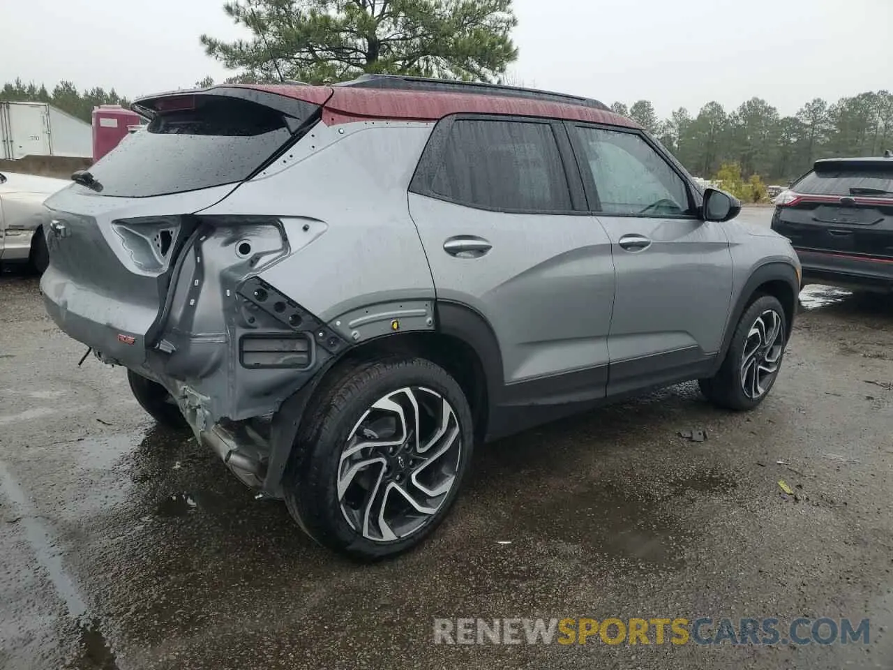 3 Photograph of a damaged car KL79MTSL4SB097096 CHEVROLET TRAILBLZR 2025