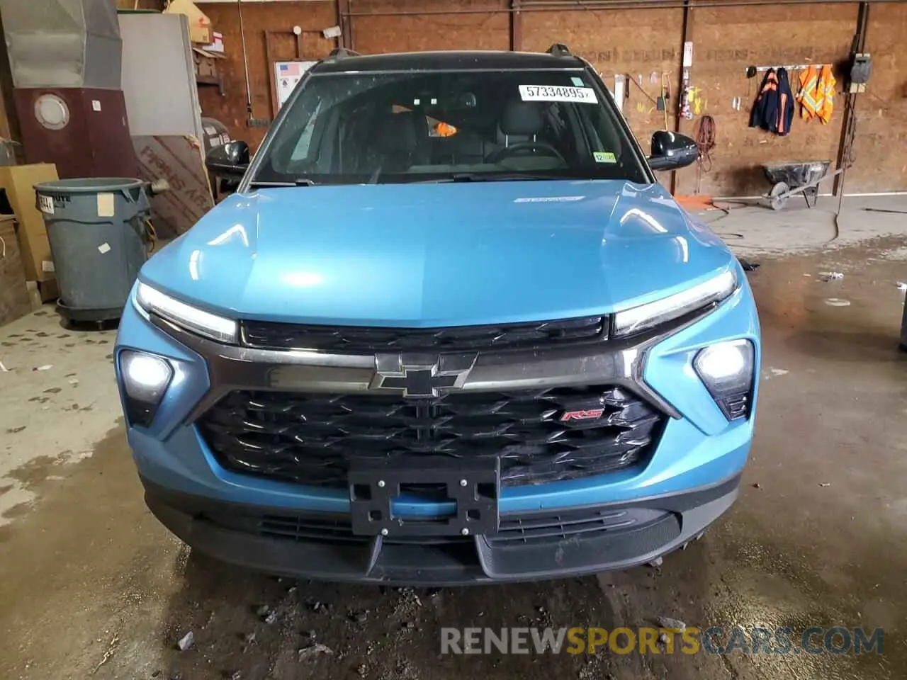 5 Photograph of a damaged car KL79MUSL5SB107611 CHEVROLET TRAILBLZR 2025
