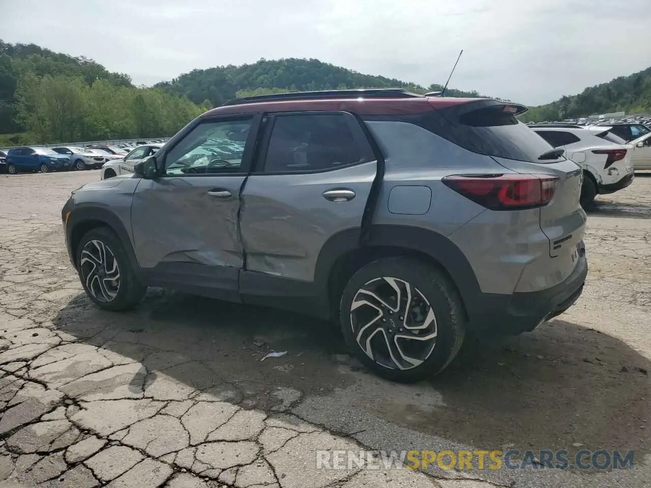 2 Photograph of a damaged car KL79MUSL7SB149150 CHEVROLET TRAILBLZR 2025