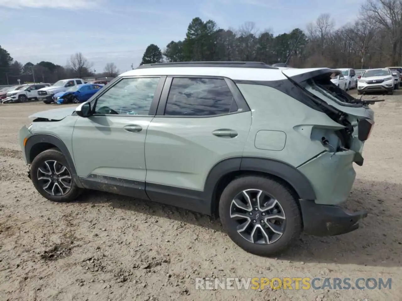2 Photograph of a damaged car KL79MVSL6SB017602 CHEVROLET TRAILBLZR 2025