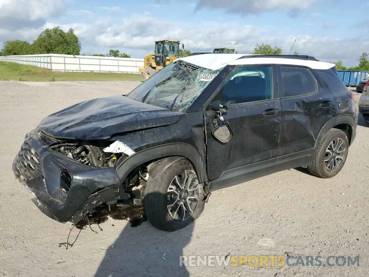 1 Photograph of a damaged car KL79MVSL6SB031998 CHEVROLET TRAILBLZR 2025