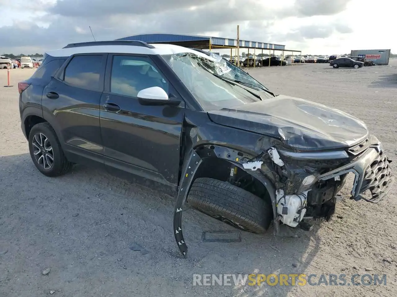 4 Photograph of a damaged car KL79MVSL6SB031998 CHEVROLET TRAILBLZR 2025
