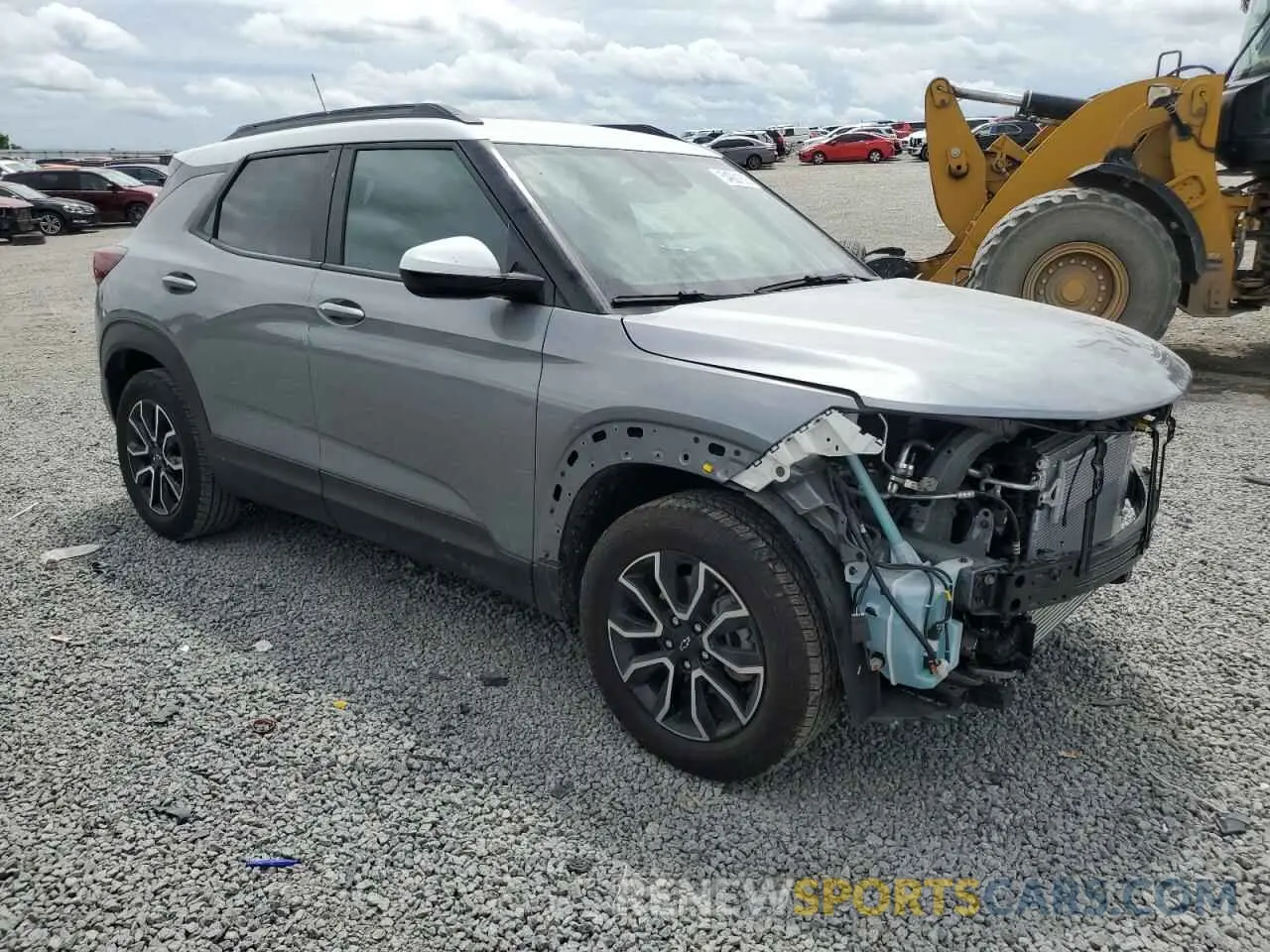 4 Photograph of a damaged car KL79MVSL7SB006382 CHEVROLET TRAILBLZR 2025