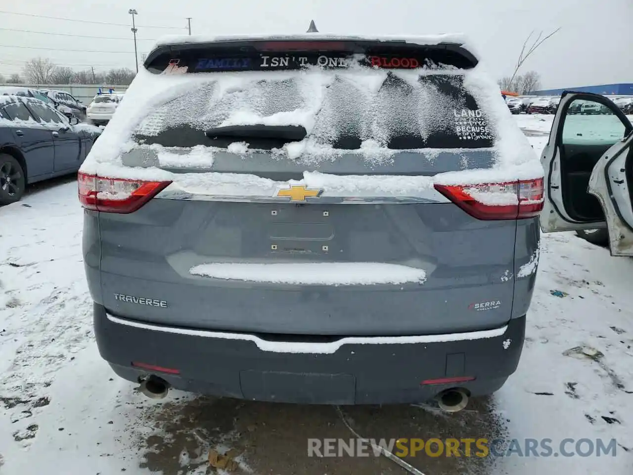 6 Photograph of a damaged car 1GNERFKW0KJ130882 CHEVROLET TRAVERSE 2019