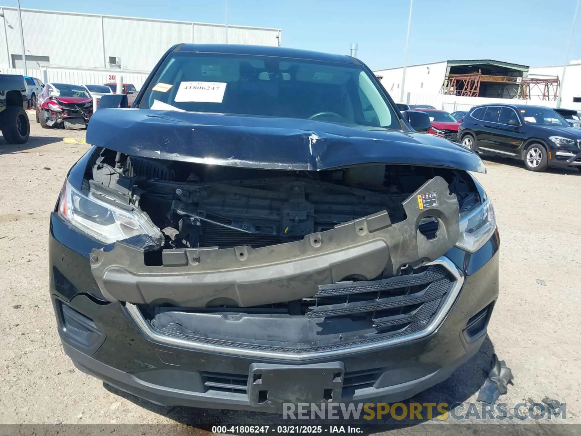 6 Photograph of a damaged car 1GNERFKW1KJ310856 CHEVROLET TRAVERSE 2019