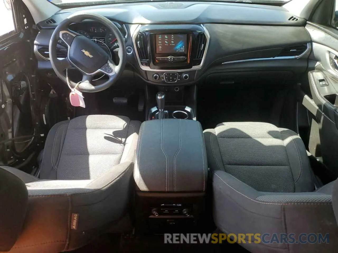 8 Photograph of a damaged car 1GNERFKW2KJ246410 CHEVROLET TRAVERSE 2019