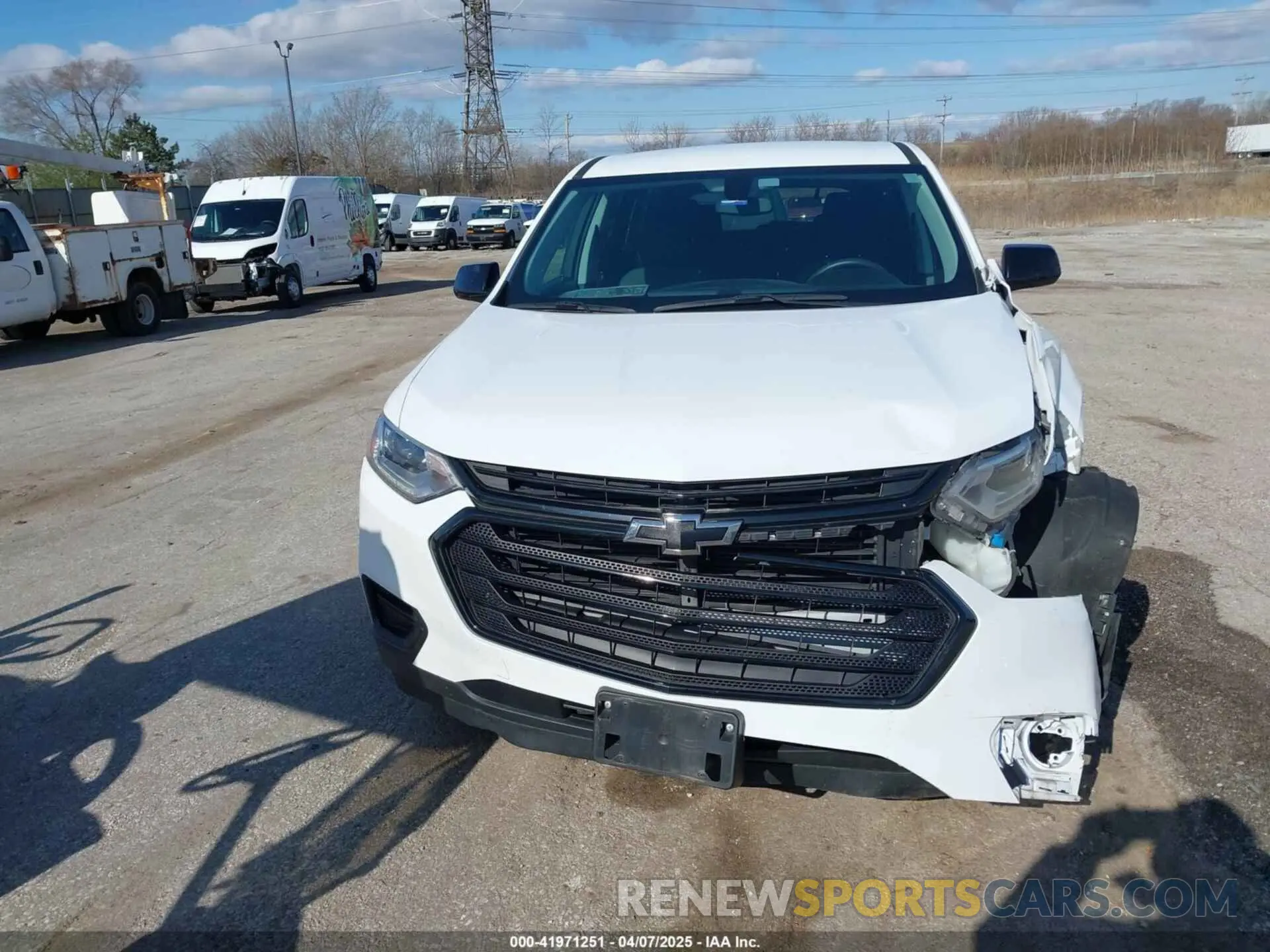 12 Photograph of a damaged car 1GNERFKW3KJ168123 CHEVROLET TRAVERSE 2019