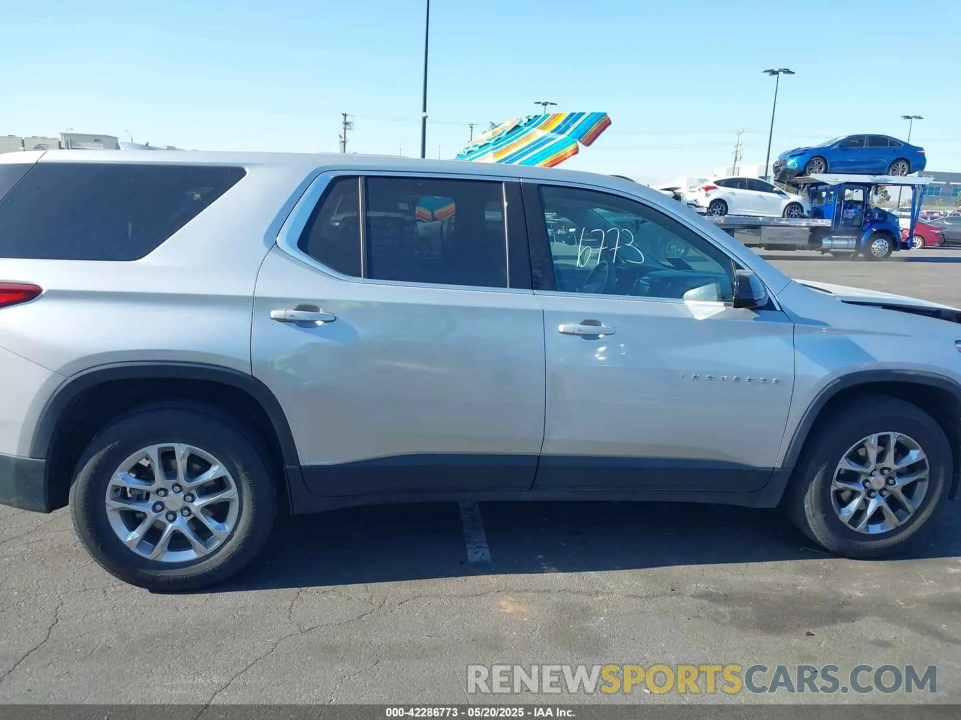 14 Photograph of a damaged car 1GNERFKW3KJ238929 CHEVROLET TRAVERSE 2019
