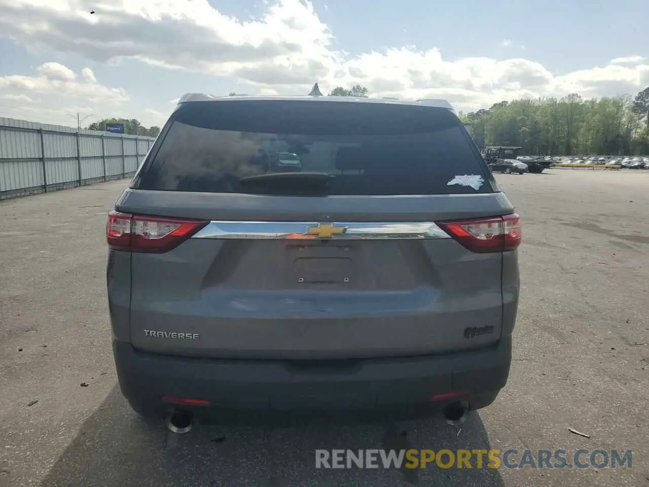 6 Photograph of a damaged car 1GNERFKW4KJ194696 CHEVROLET TRAVERSE 2019