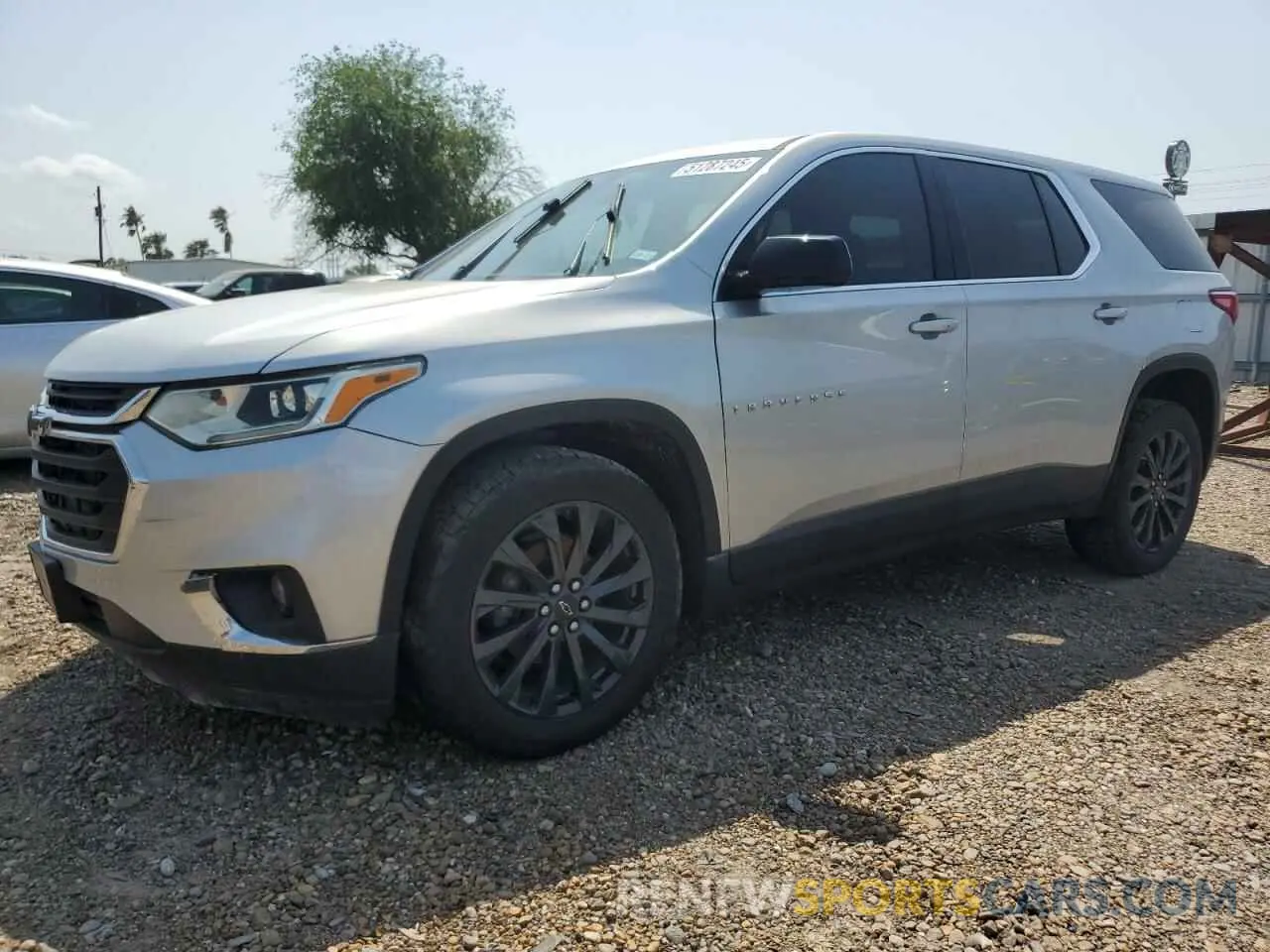 1 Photograph of a damaged car 1GNERFKW4KJ255156 CHEVROLET TRAVERSE 2019