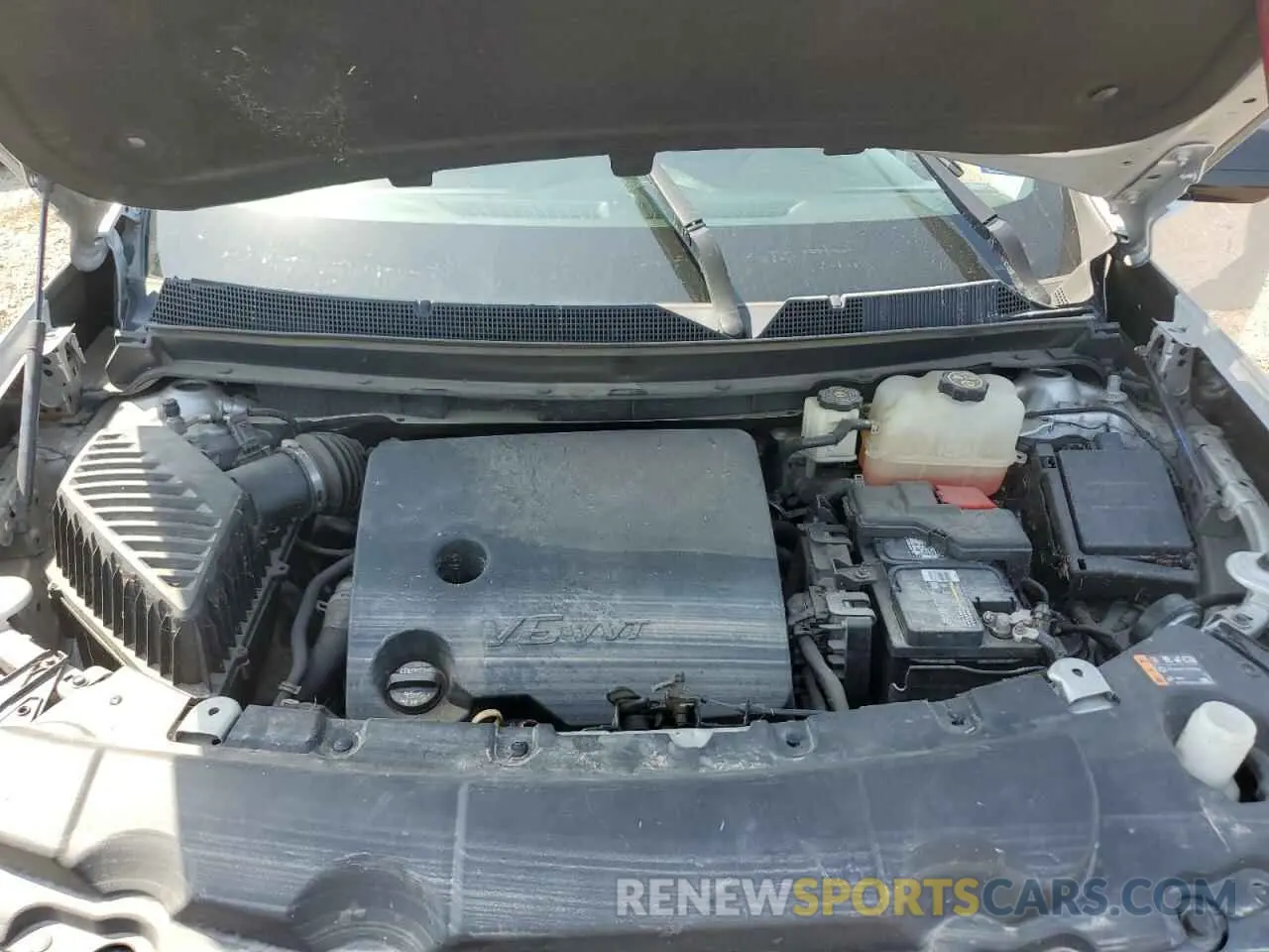 12 Photograph of a damaged car 1GNERFKW4KJ255156 CHEVROLET TRAVERSE 2019