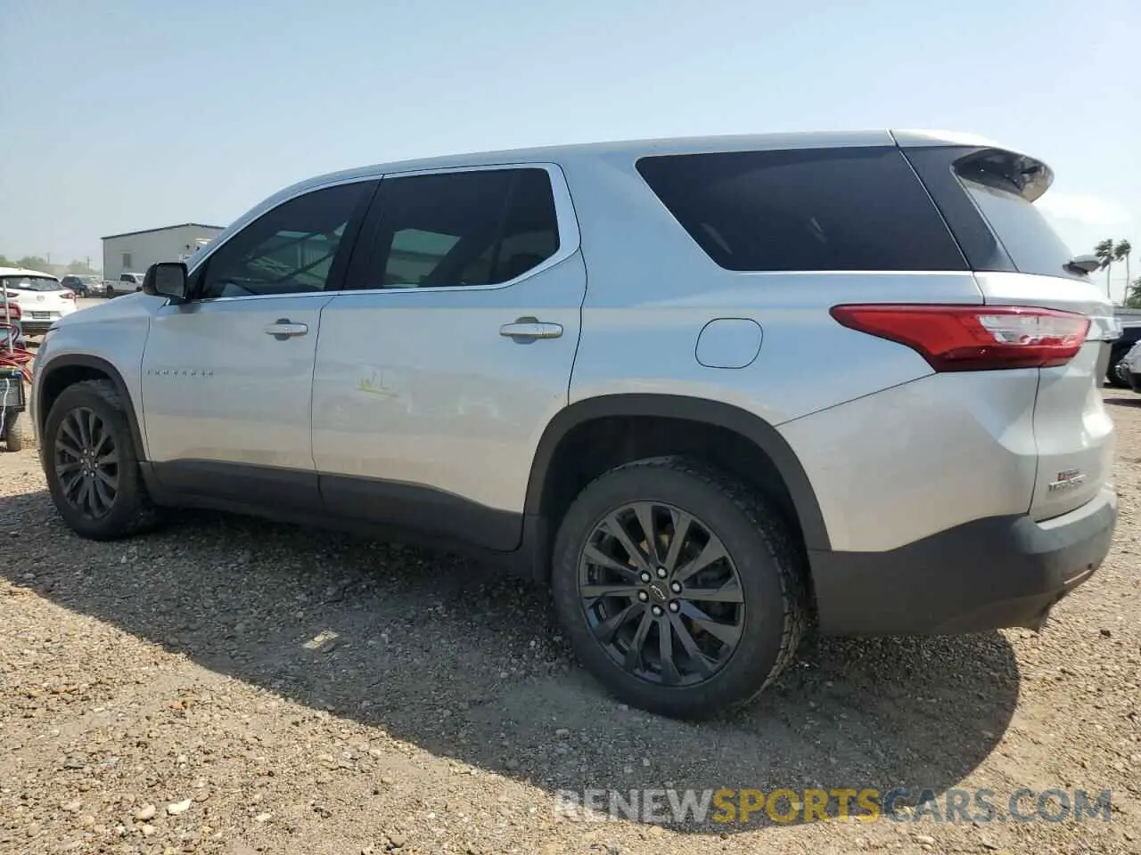 2 Photograph of a damaged car 1GNERFKW4KJ255156 CHEVROLET TRAVERSE 2019