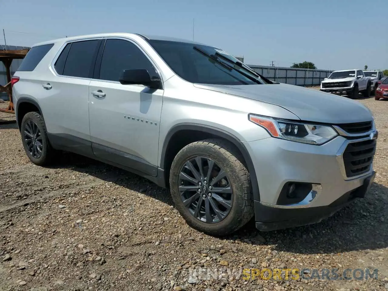 4 Photograph of a damaged car 1GNERFKW4KJ255156 CHEVROLET TRAVERSE 2019