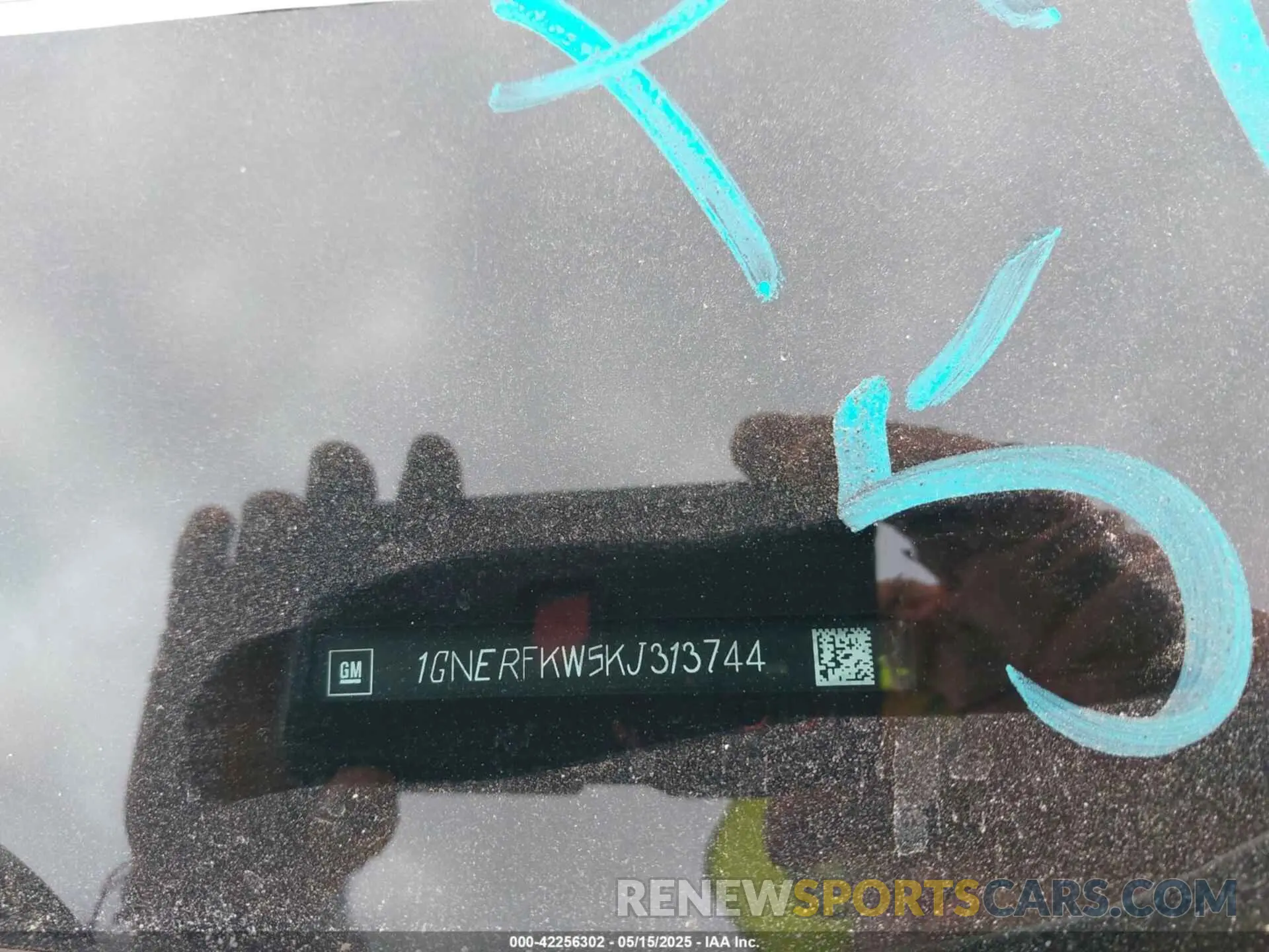 9 Photograph of a damaged car 1GNERFKW5KJ313744 CHEVROLET TRAVERSE 2019