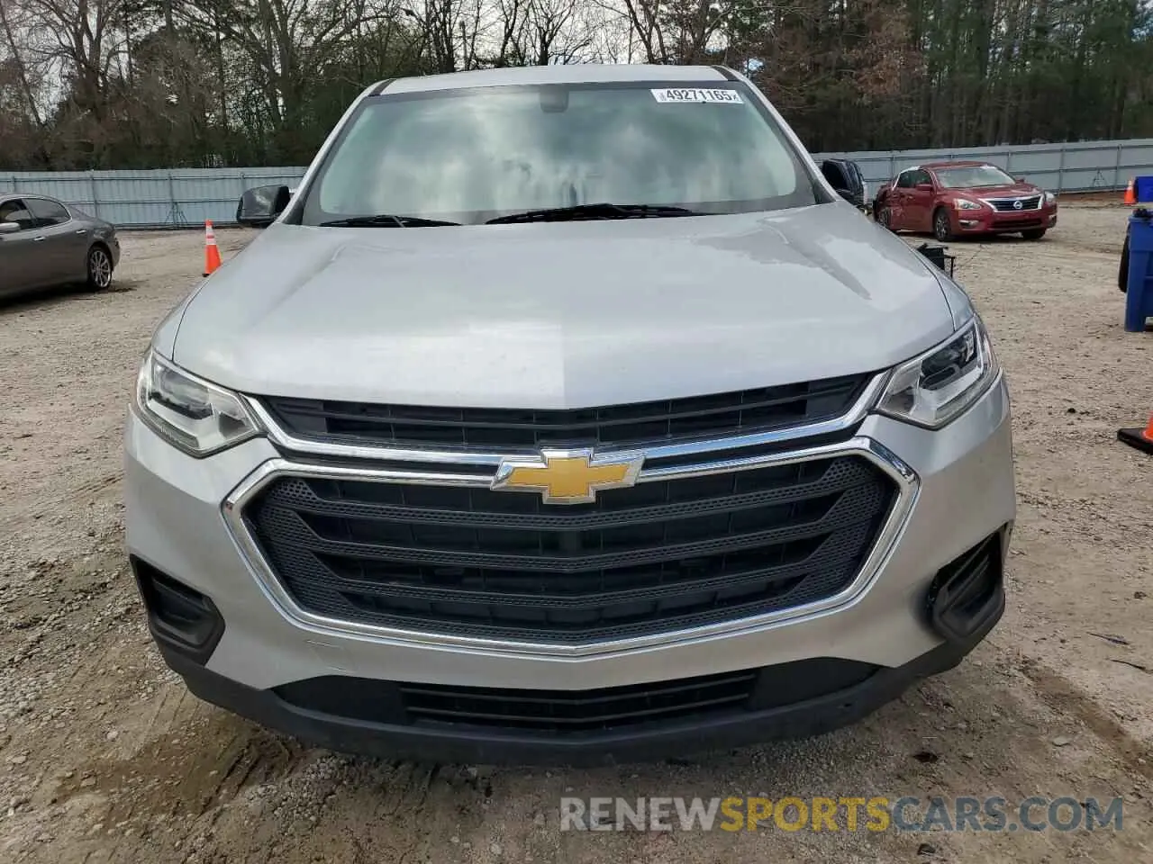 5 Photograph of a damaged car 1GNERFKW6KJ164146 CHEVROLET TRAVERSE 2019