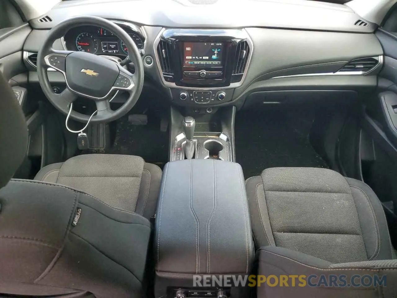 8 Photograph of a damaged car 1GNERFKW6KJ164146 CHEVROLET TRAVERSE 2019