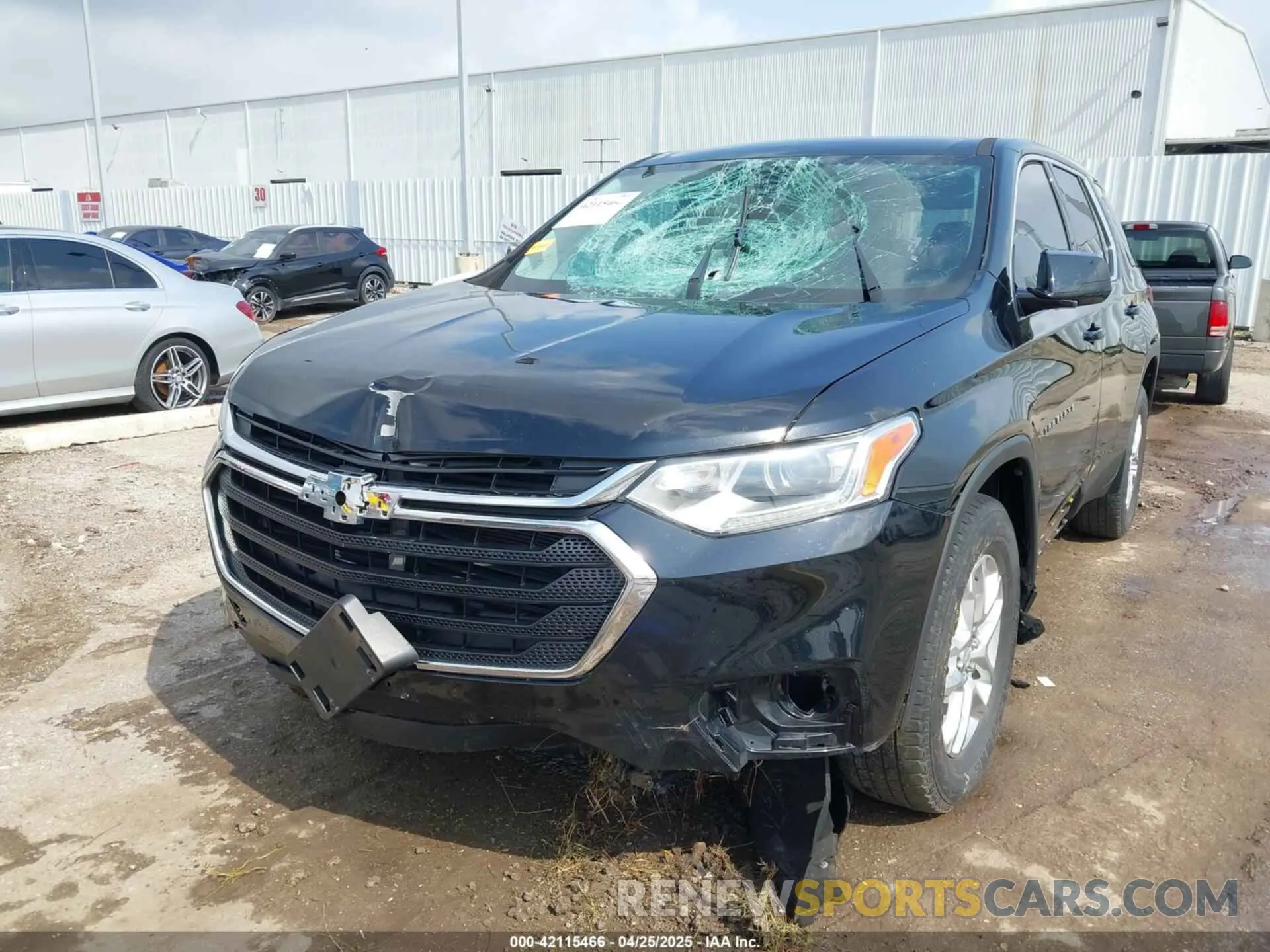 6 Photograph of a damaged car 1GNERFKW6KJ256728 CHEVROLET TRAVERSE 2019
