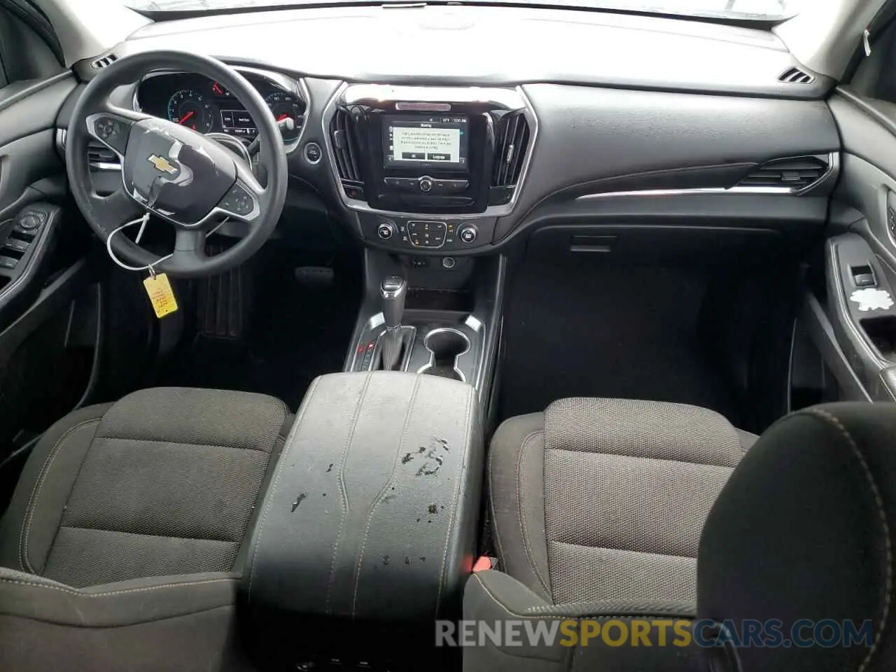 8 Photograph of a damaged car 1GNERFKW7KJ170148 CHEVROLET TRAVERSE 2019