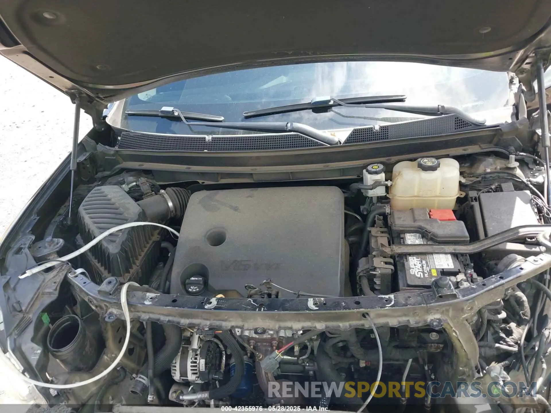 10 Photograph of a damaged car 1GNERFKW7KJ256625 CHEVROLET TRAVERSE 2019