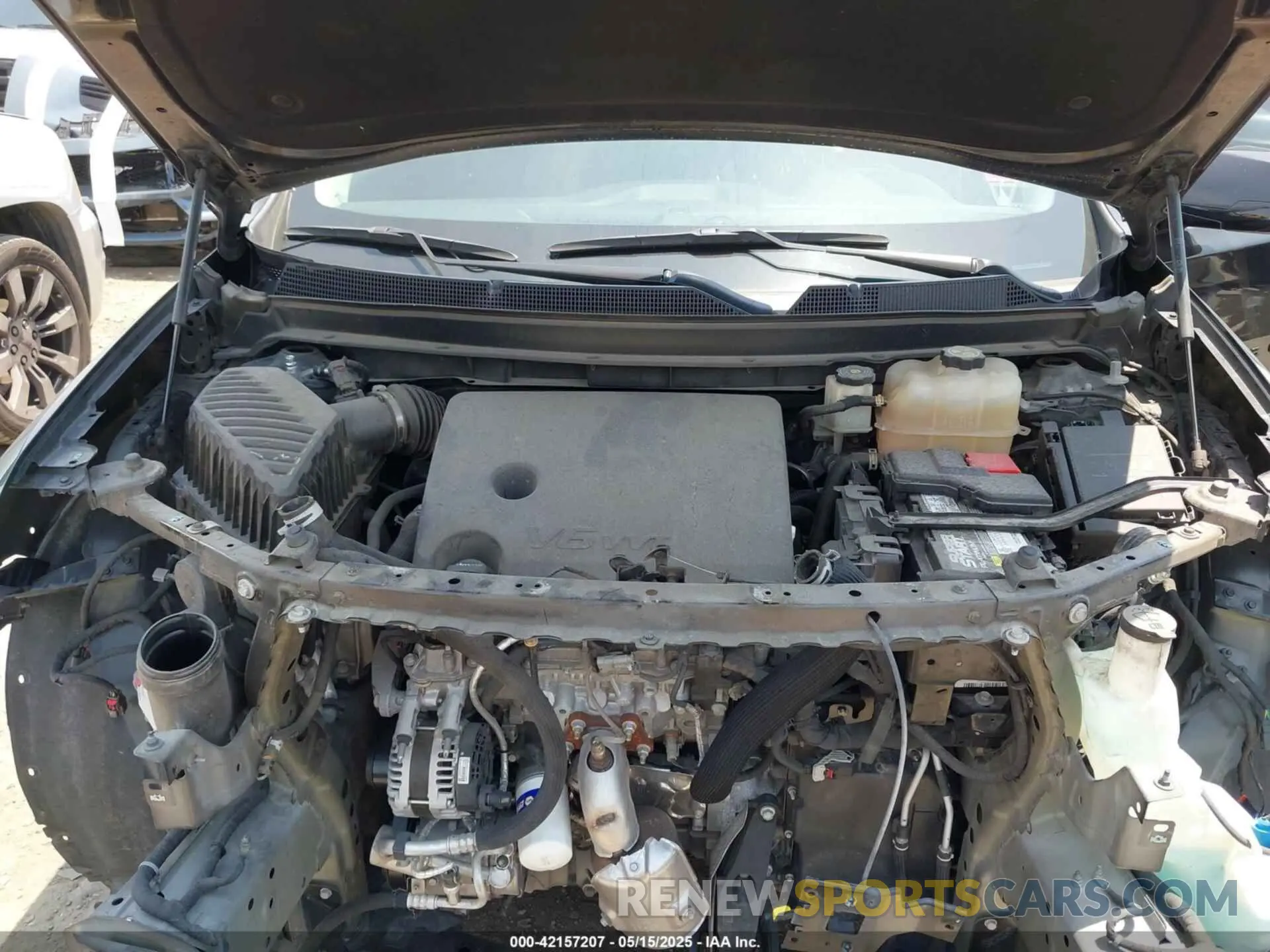 10 Photograph of a damaged car 1GNERFKW8KJ102229 CHEVROLET TRAVERSE 2019