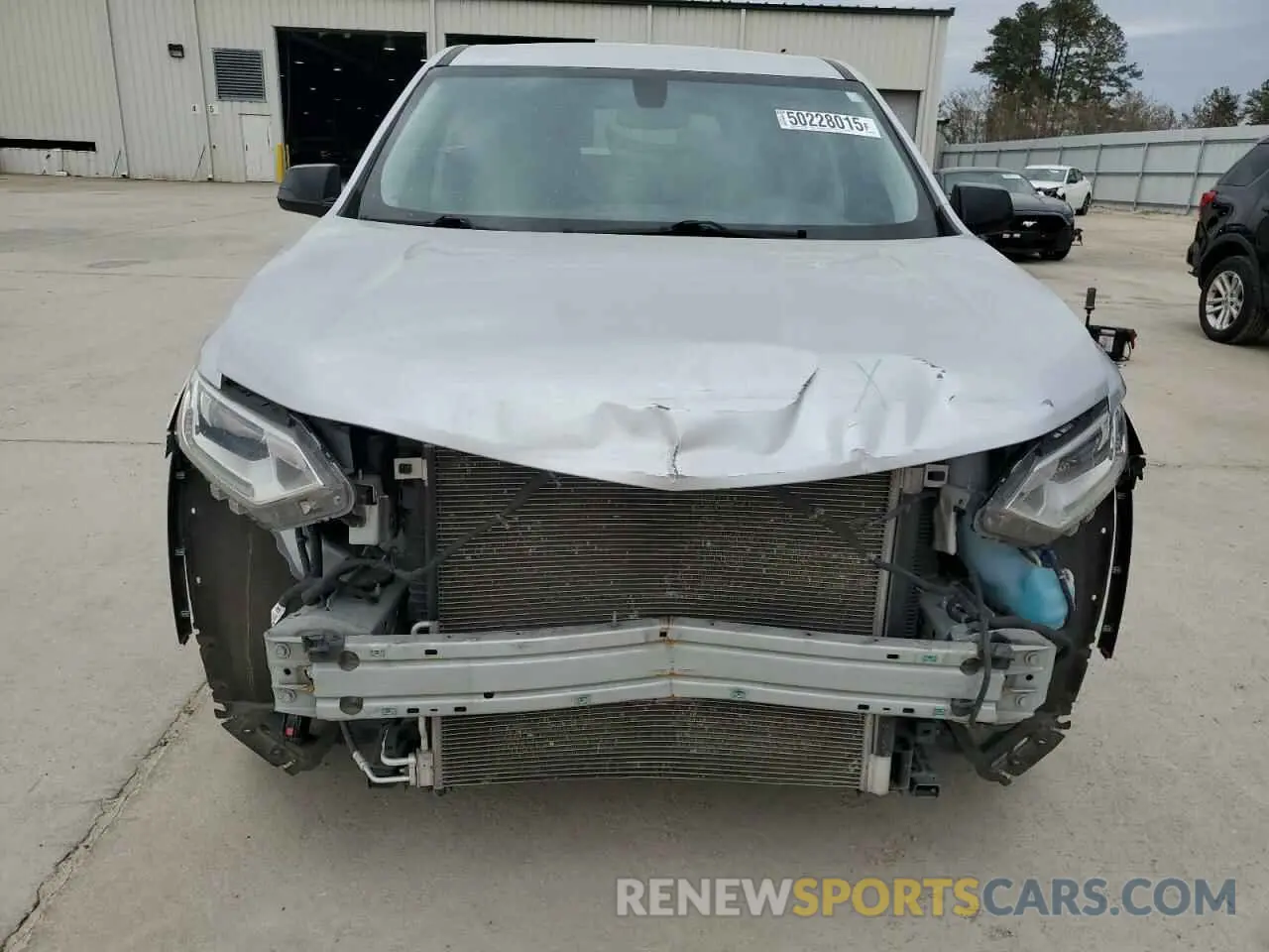 5 Photograph of a damaged car 1GNERFKW8KJ145727 CHEVROLET TRAVERSE 2019