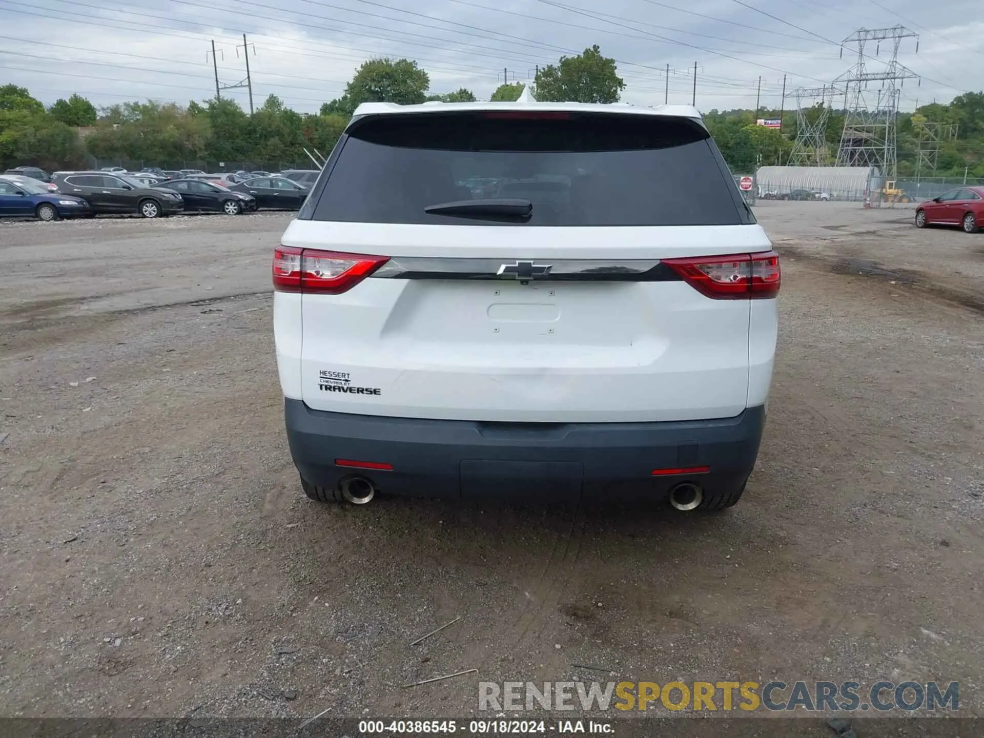 16 Photograph of a damaged car 1GNERFKW8KJ146344 CHEVROLET TRAVERSE 2019