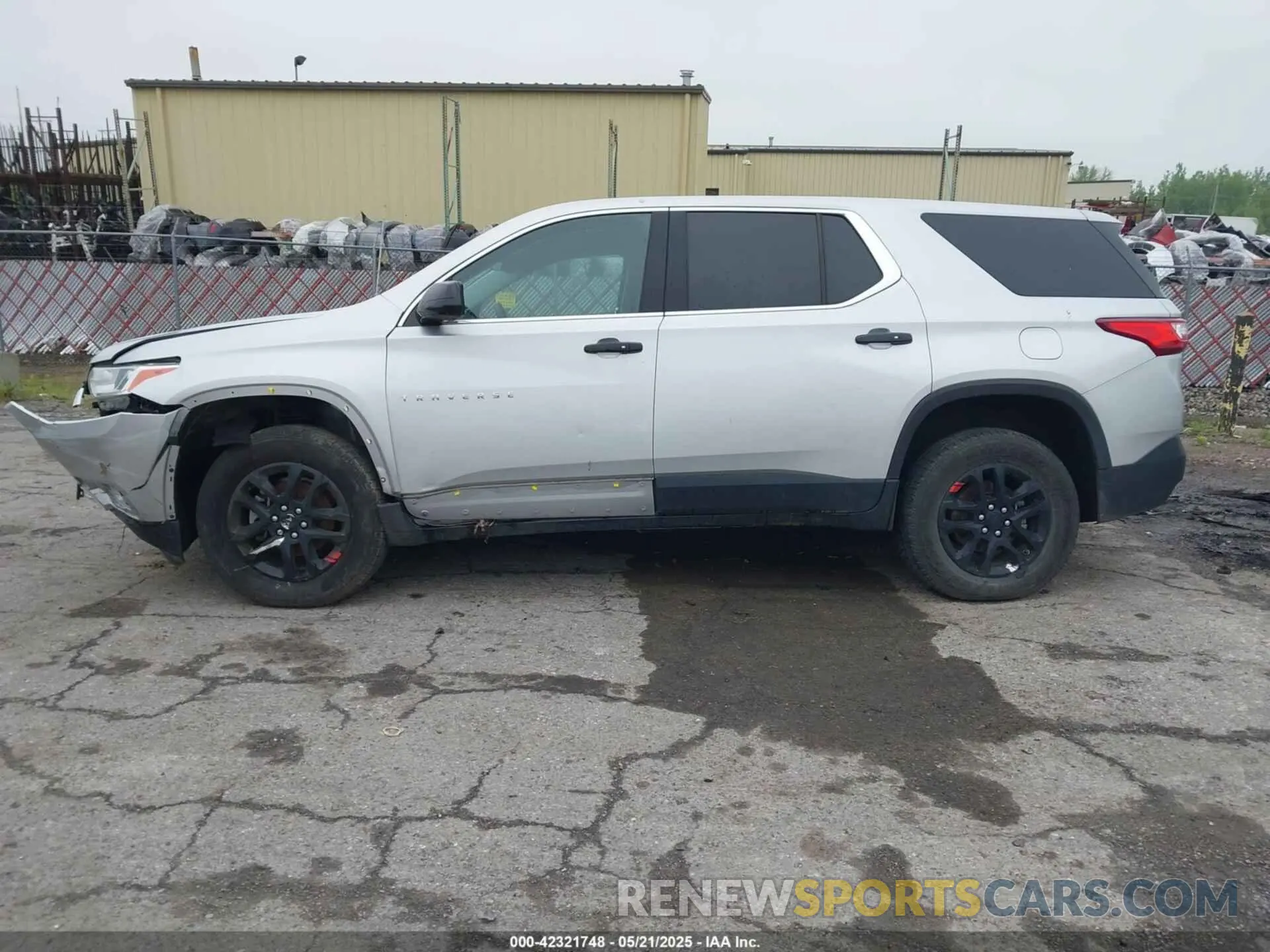 14 Photograph of a damaged car 1GNERFKW8KJ281842 CHEVROLET TRAVERSE 2019