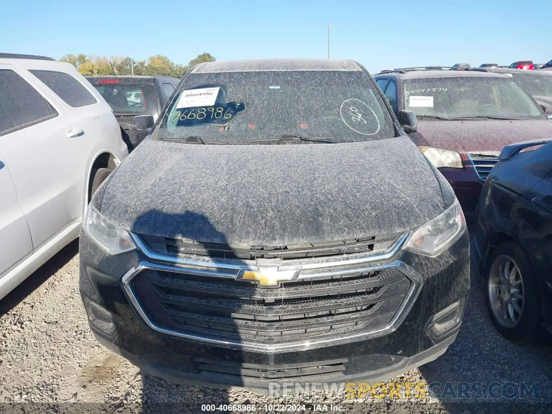 6 Photograph of a damaged car 1GNERFKWXKJ198719 CHEVROLET TRAVERSE 2019