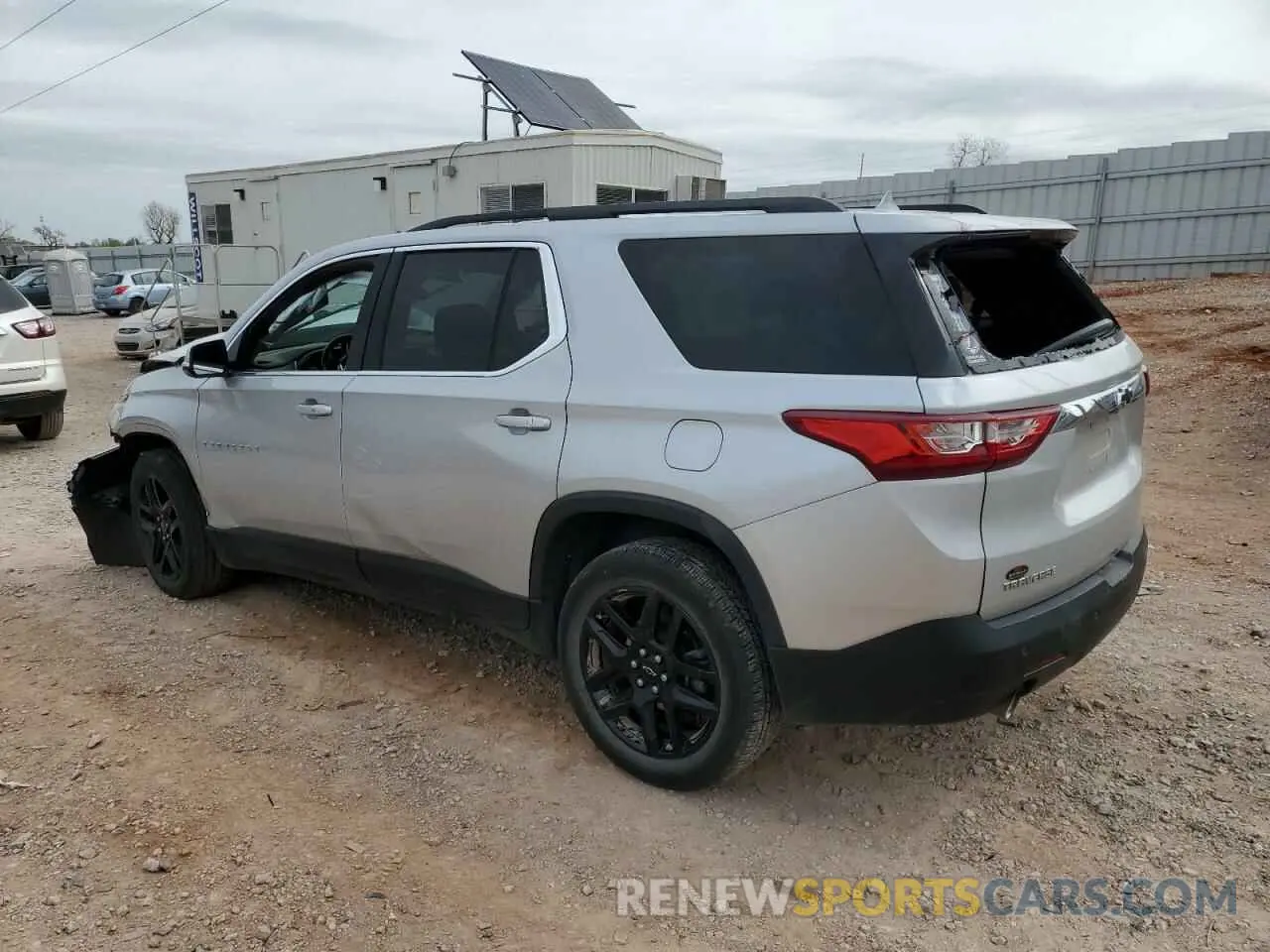 2 Photograph of a damaged car 1GNERGKW0KJ104983 CHEVROLET TRAVERSE 2019