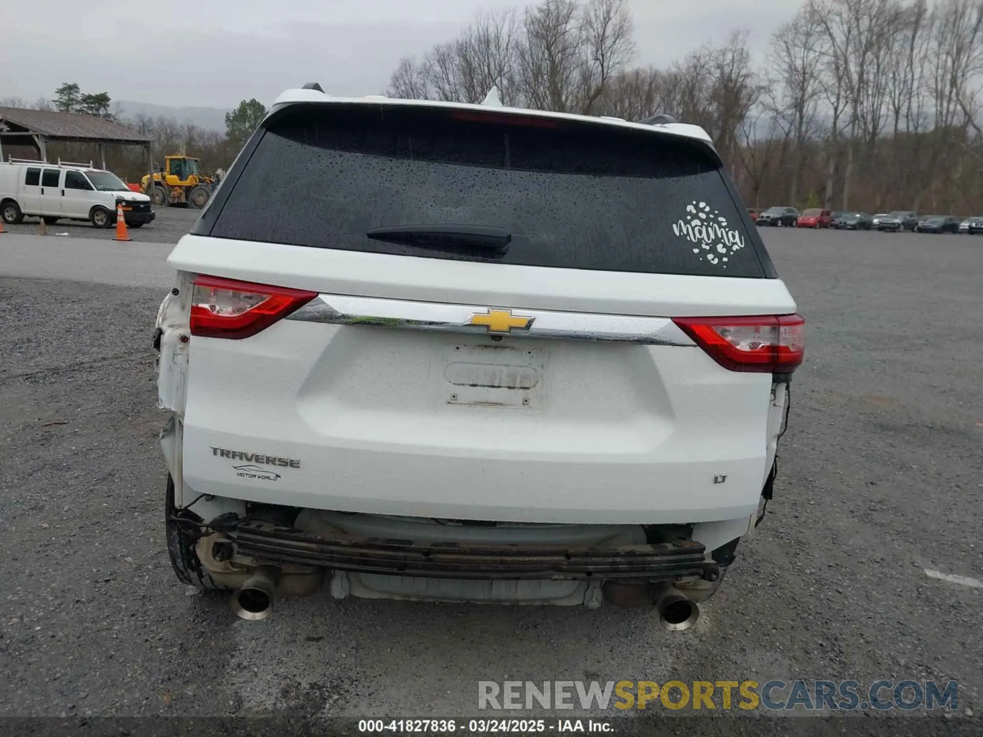 16 Photograph of a damaged car 1GNERGKW0KJ221320 CHEVROLET TRAVERSE 2019