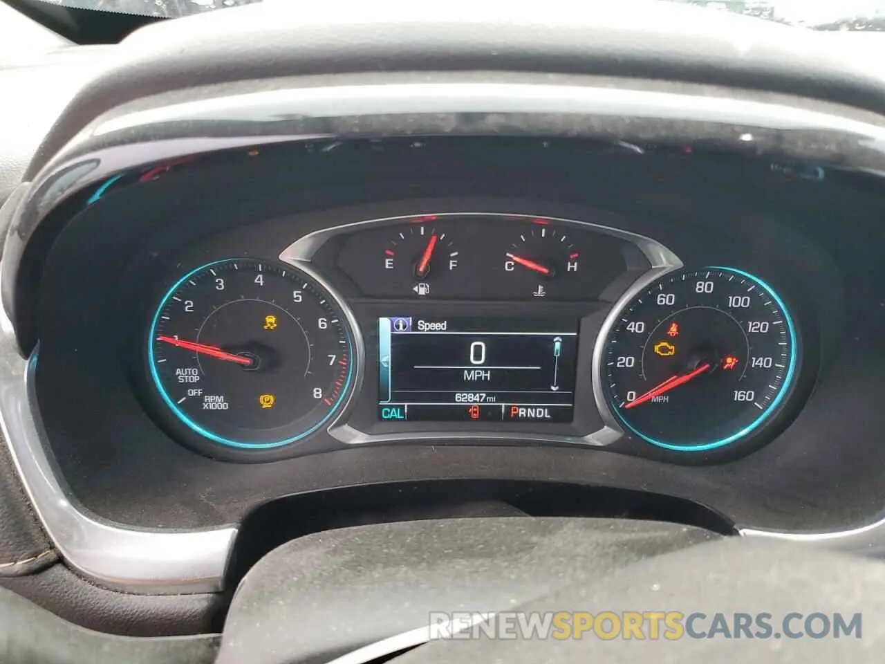 9 Photograph of a damaged car 1GNERGKW0KJ277662 CHEVROLET TRAVERSE 2019