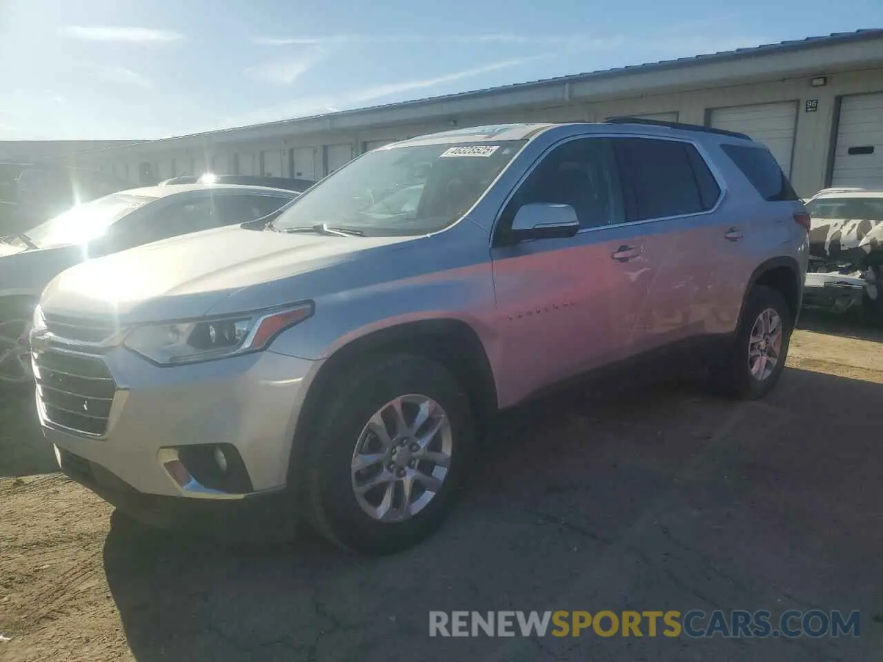 1 Photograph of a damaged car 1GNERGKW1KJ130525 CHEVROLET TRAVERSE 2019