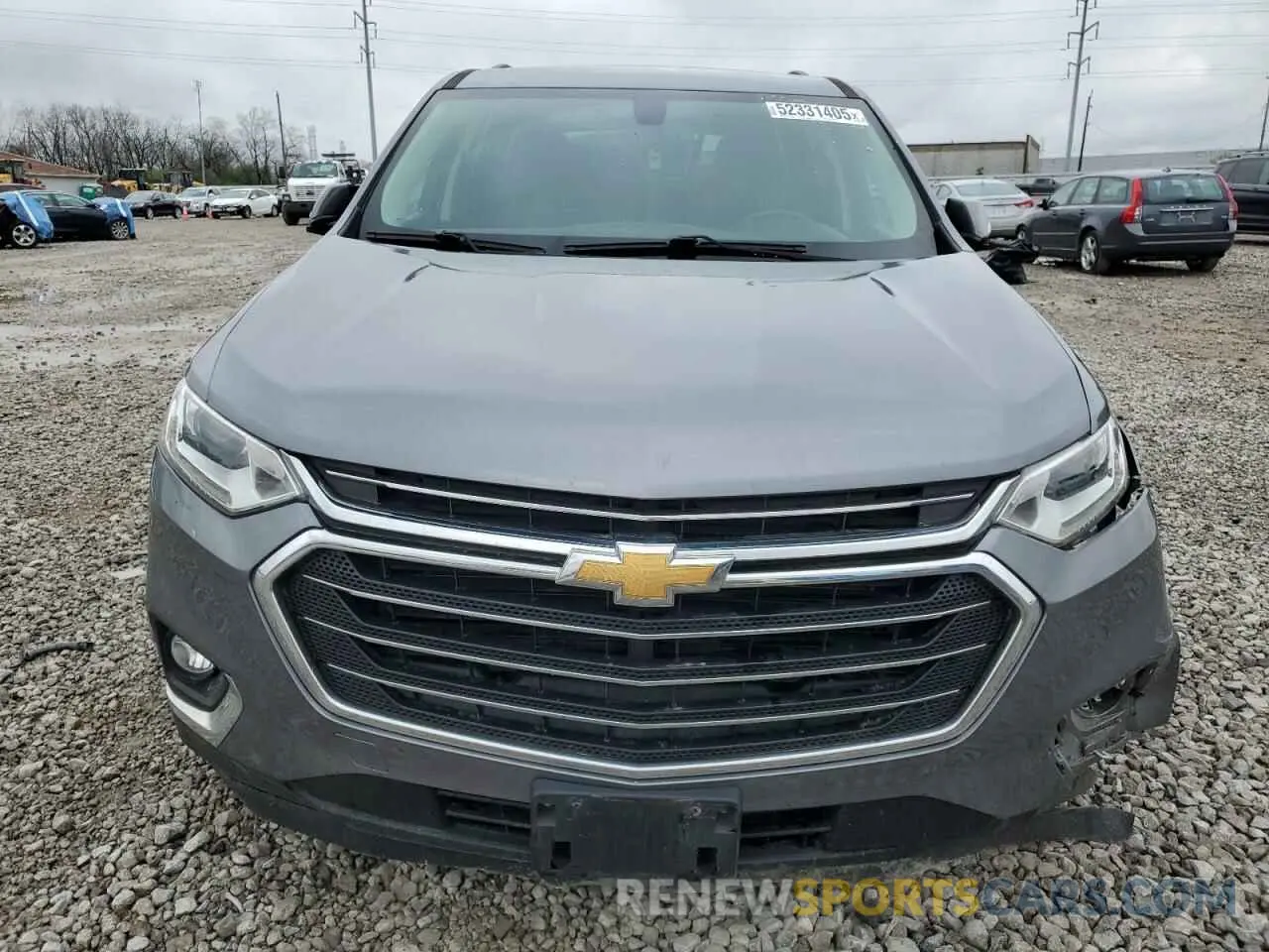 5 Photograph of a damaged car 1GNERGKW1KJ163671 CHEVROLET TRAVERSE 2019