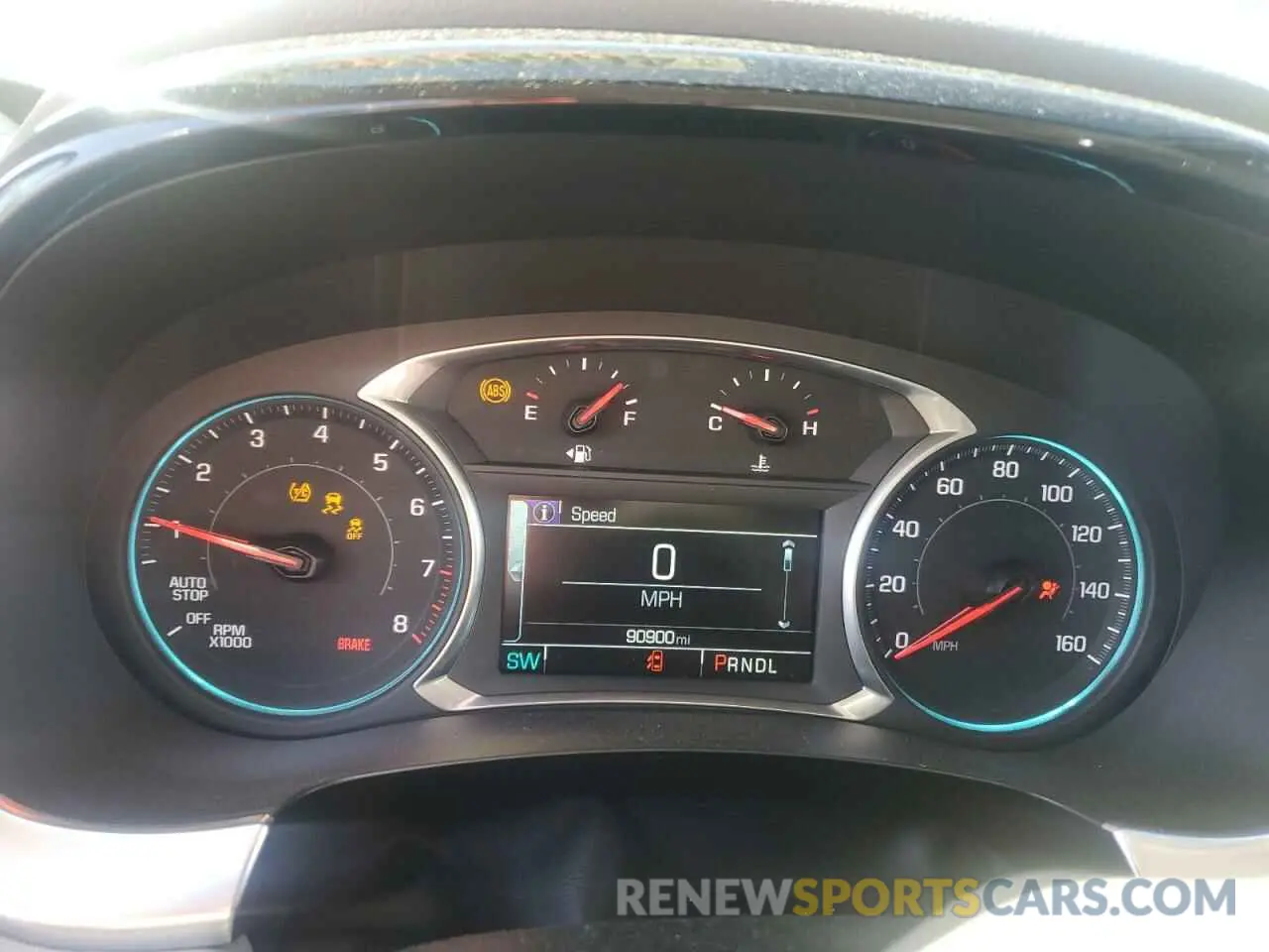 9 Photograph of a damaged car 1GNERGKW3KJ287862 CHEVROLET TRAVERSE 2019