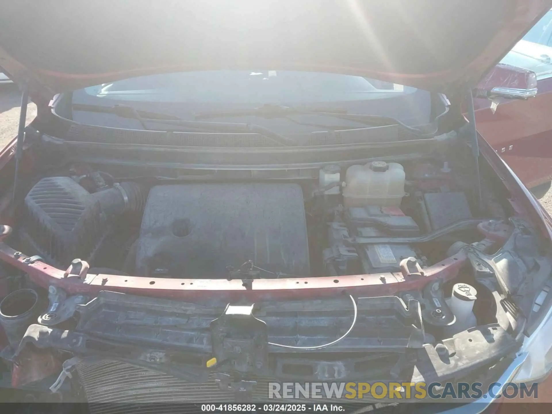 10 Photograph of a damaged car 1GNERGKW4KJ101794 CHEVROLET TRAVERSE 2019