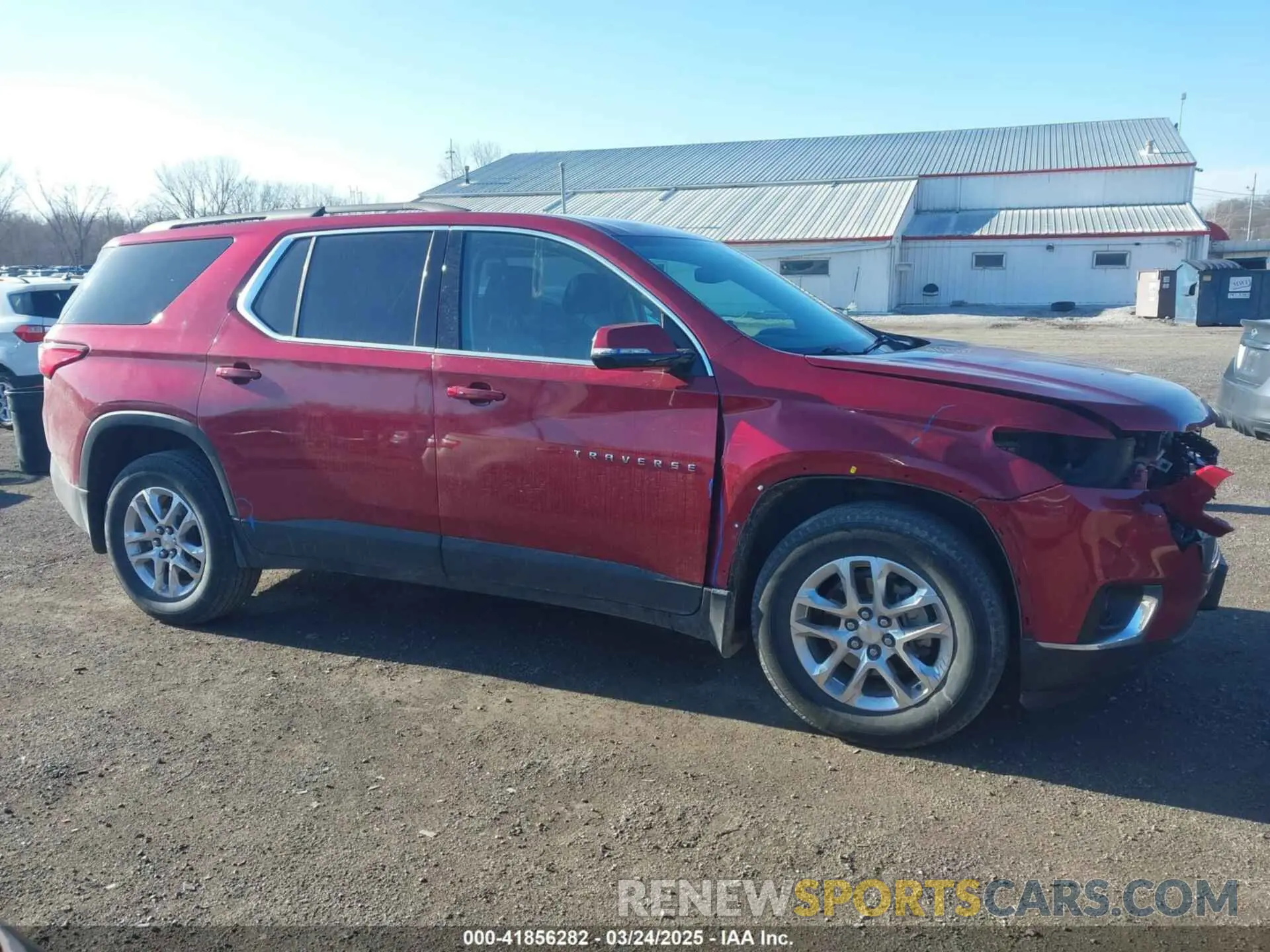 13 Photograph of a damaged car 1GNERGKW4KJ101794 CHEVROLET TRAVERSE 2019