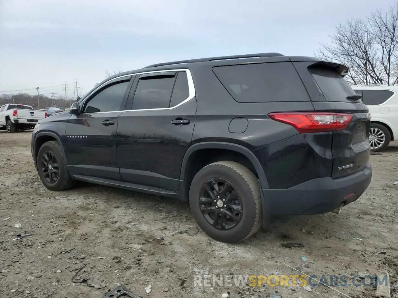 2 Photograph of a damaged car 1GNERGKW4KJ125125 CHEVROLET TRAVERSE 2019