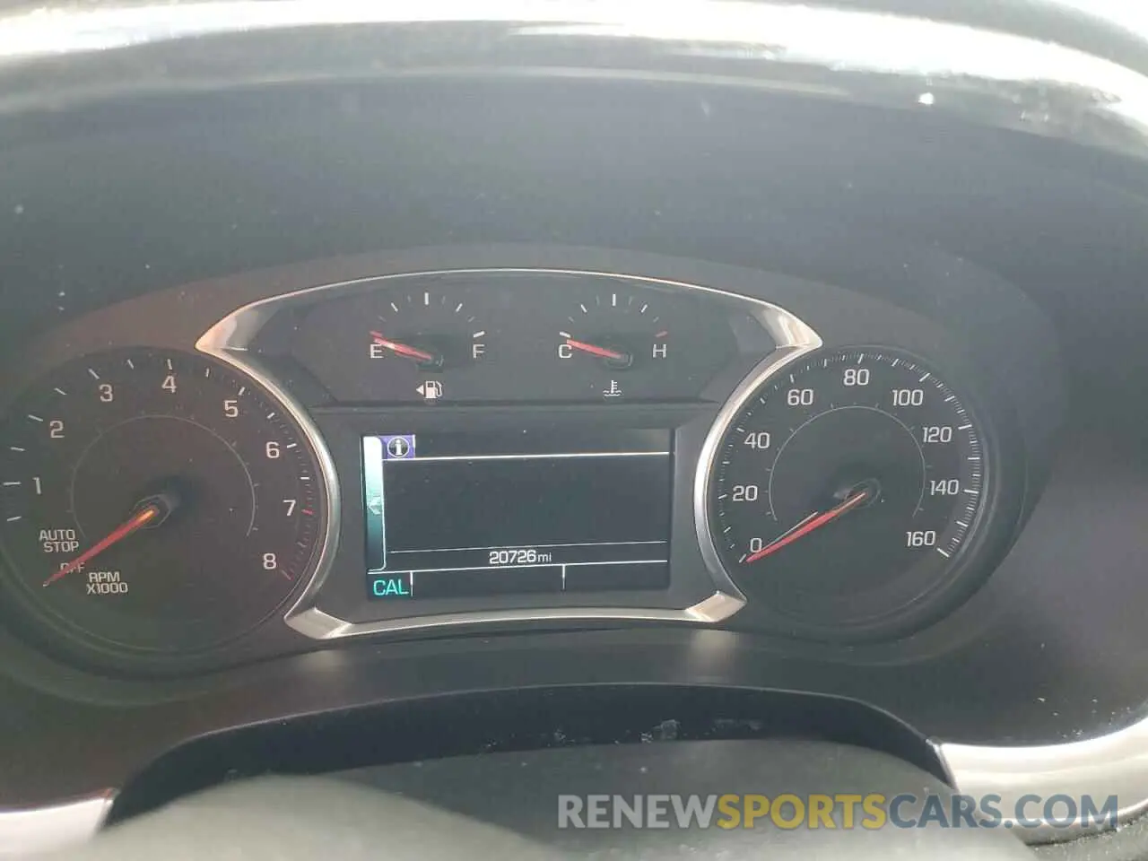 9 Photograph of a damaged car 1GNERGKW5KJ243636 CHEVROLET TRAVERSE 2019