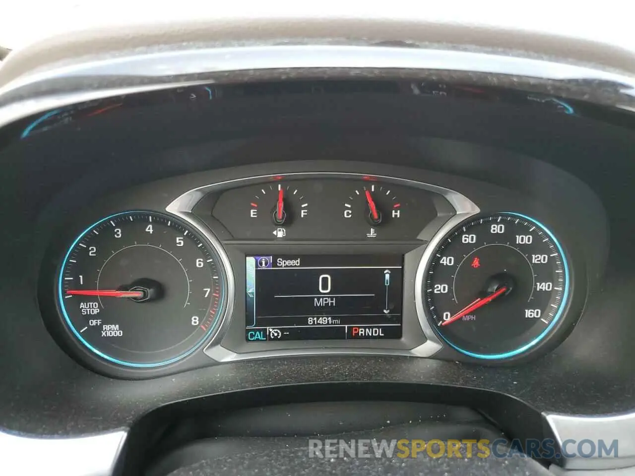 9 Photograph of a damaged car 1GNERGKW6KJ107225 CHEVROLET TRAVERSE 2019