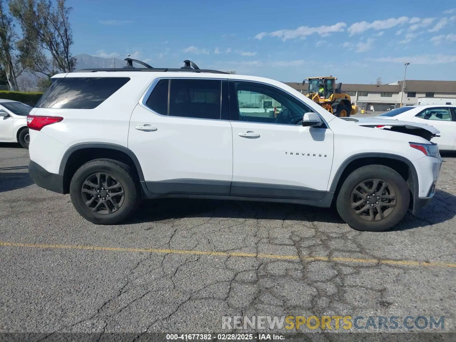 13 Photograph of a damaged car 1GNERGKW6KJ120217 CHEVROLET TRAVERSE 2019