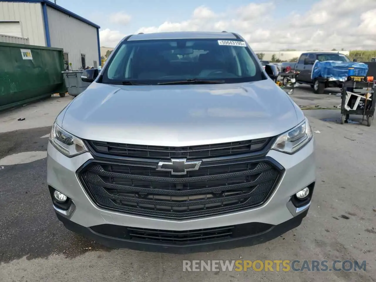 5 Photograph of a damaged car 1GNERGKW6KJ272921 CHEVROLET TRAVERSE 2019