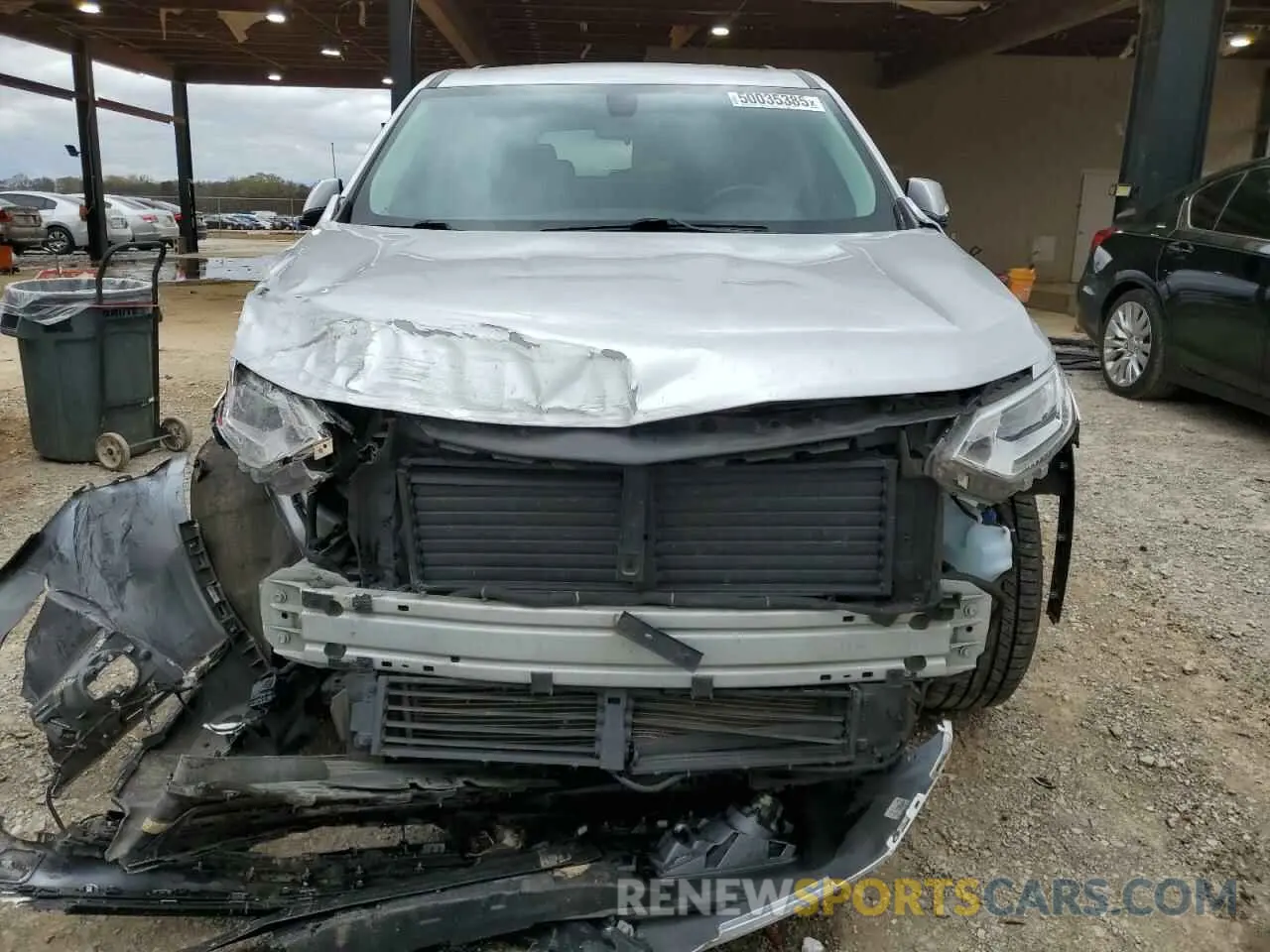 5 Photograph of a damaged car 1GNERGKW8KJ121580 CHEVROLET TRAVERSE 2019