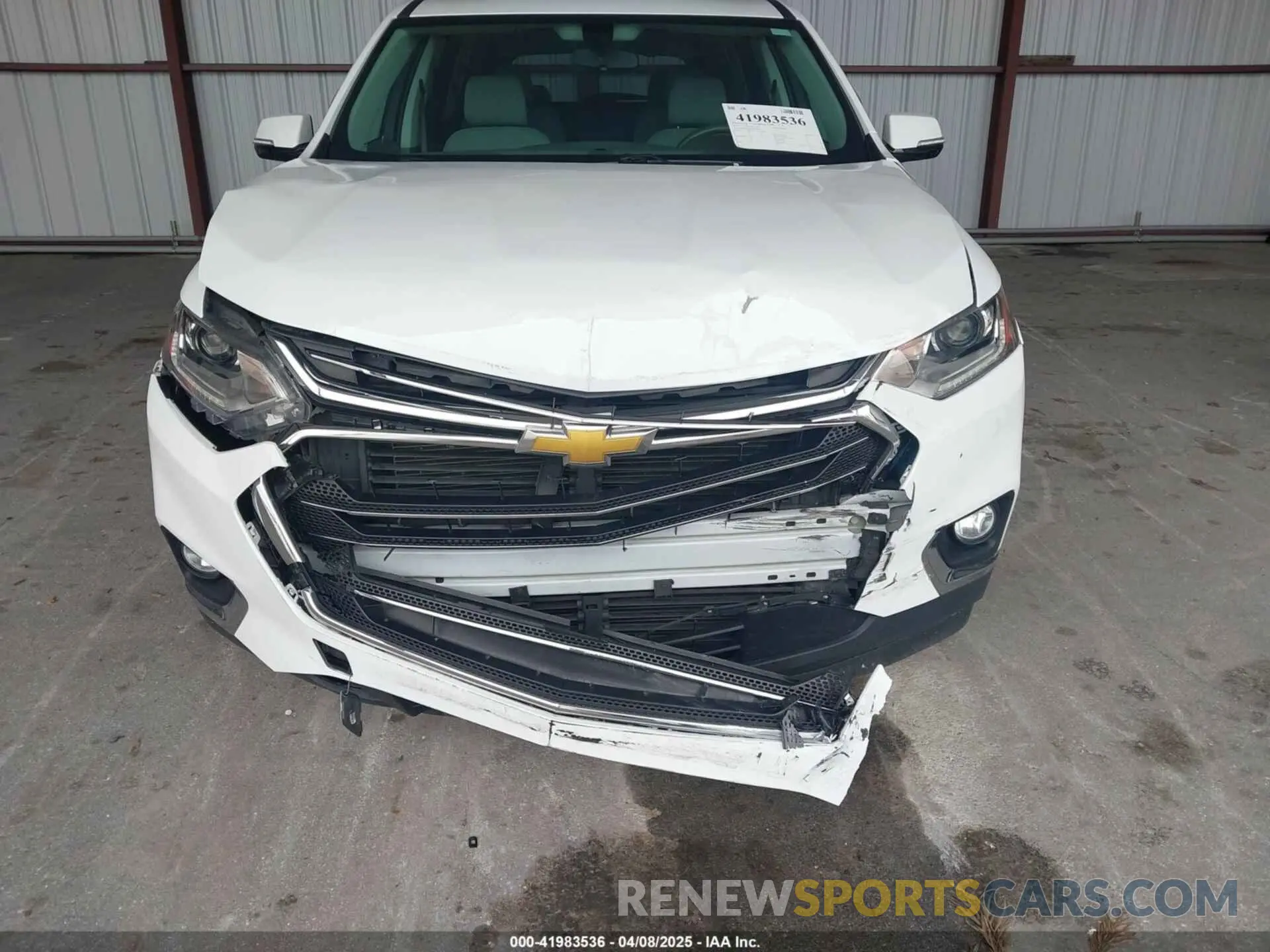 6 Photograph of a damaged car 1GNERGKW8KJ290689 CHEVROLET TRAVERSE 2019