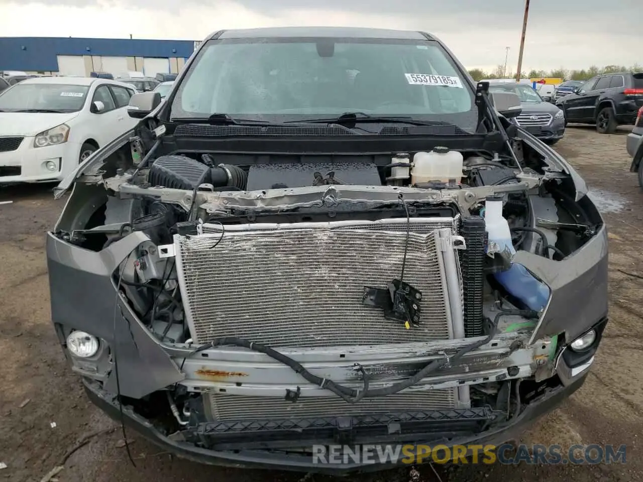 5 Photograph of a damaged car 1GNERGKW9KJ217962 CHEVROLET TRAVERSE 2019