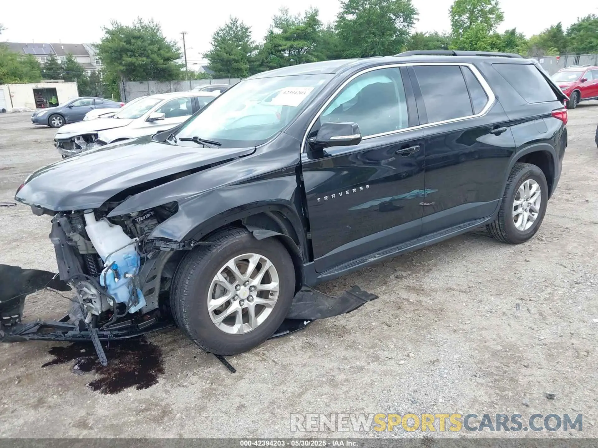 2 Photograph of a damaged car 1GNERGKWXKJ119474 CHEVROLET TRAVERSE 2019