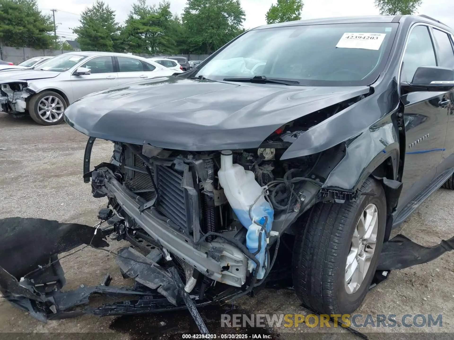 6 Photograph of a damaged car 1GNERGKWXKJ119474 CHEVROLET TRAVERSE 2019