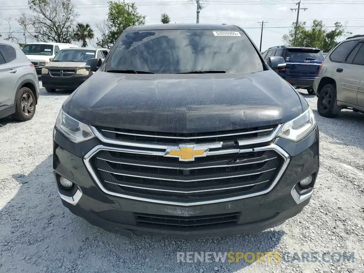 5 Photograph of a damaged car 1GNERGKWXKJ234303 CHEVROLET TRAVERSE 2019