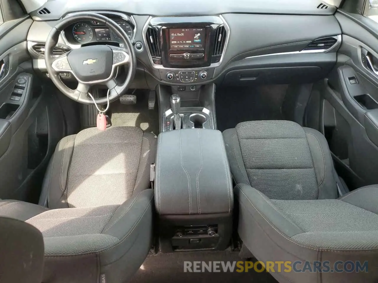 8 Photograph of a damaged car 1GNERGKWXKJ244331 CHEVROLET TRAVERSE 2019