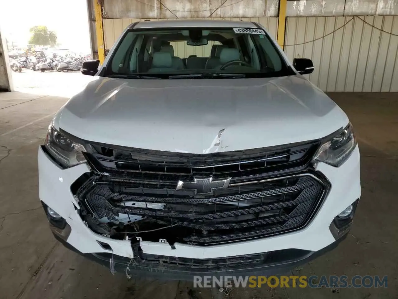 5 Photograph of a damaged car 1GNERHKW6KJ192783 CHEVROLET TRAVERSE 2019